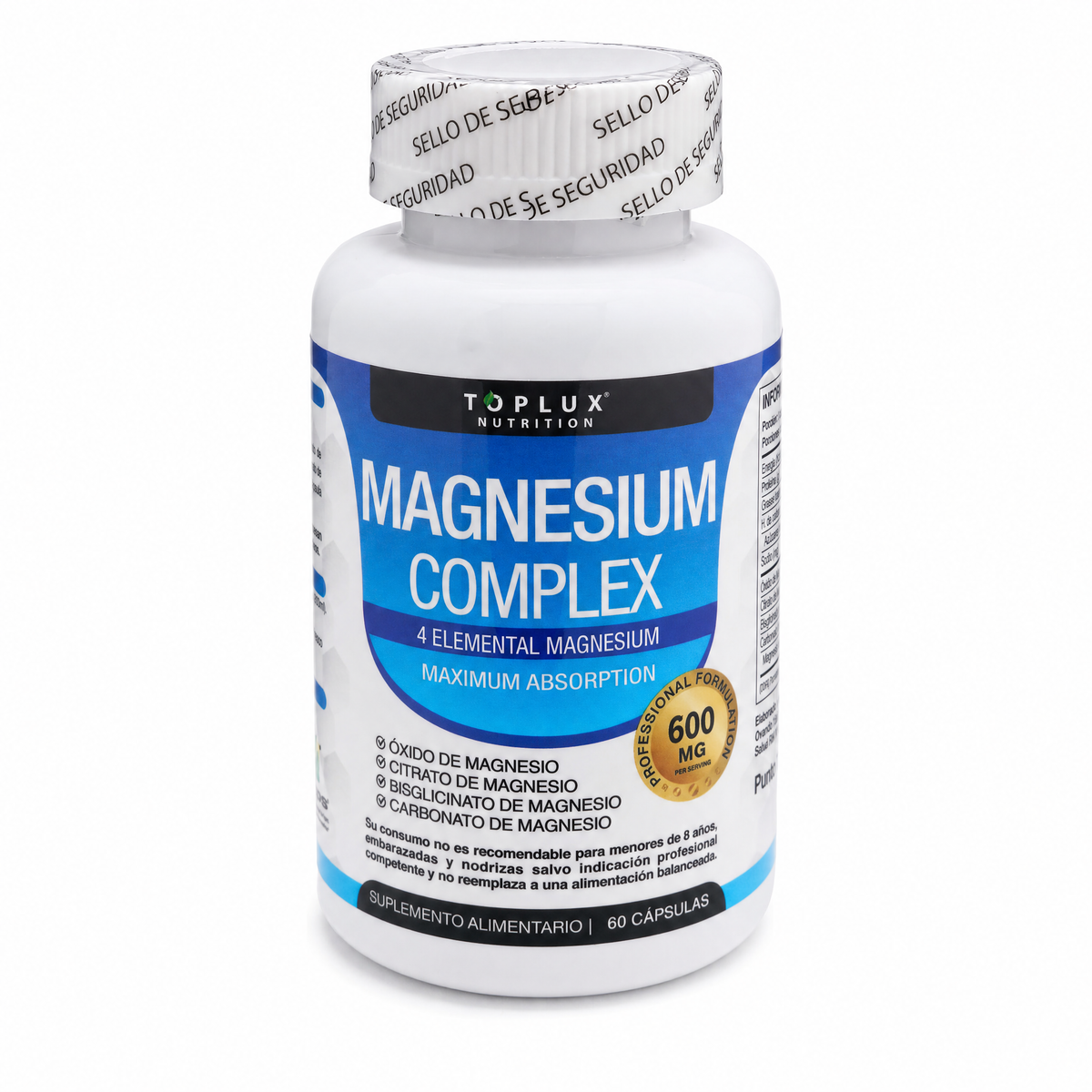 MAGNESIO COMPLEX 600MG